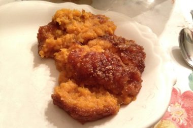 Pineapple Head Mashed Sweet Potatoes