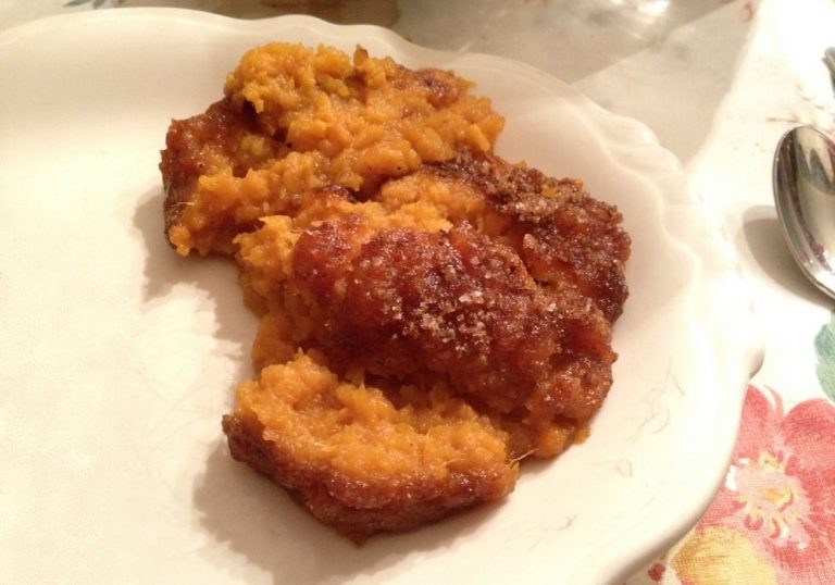 Pineapple Head Mashed Sweet Potatoes