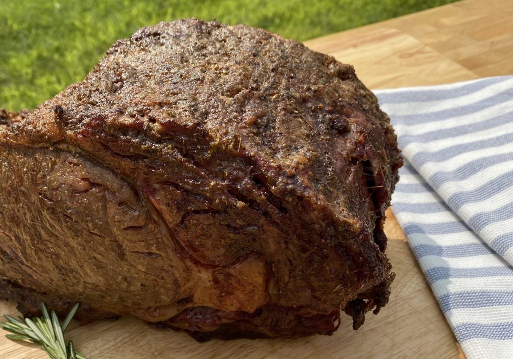 DrBBQ's Buttered Roast wtih Mediterannean-ish seasoning