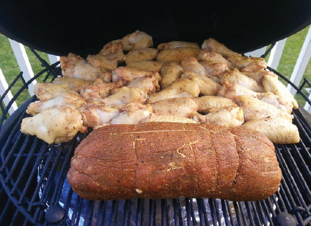 Cook on the XL Big Green Egg