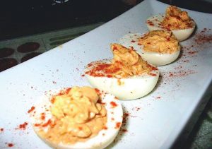 Dizzy Deviled Eggs