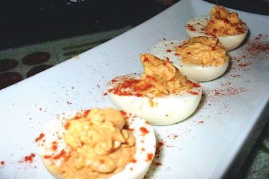 Dizzy Deviled Eggs