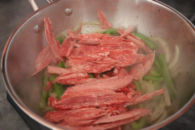 Sauté ribeye steak with Raising the Steaks