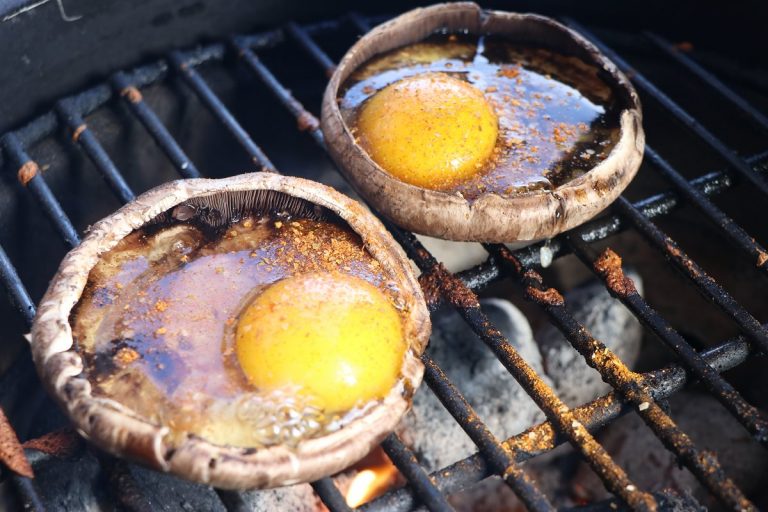 Sprinkle a teaspoon of Dizzy Pig seasoning over each egg
