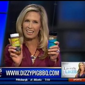 Dizzy Pig on Fox 5 'Laura Likes' segment
