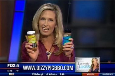 Dizzy Pig on Fox 5 'Laura Likes' segment