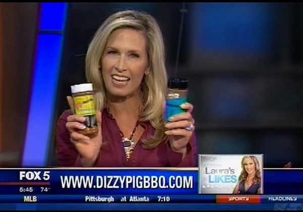 Dizzy Pig on Fox 5 'Laura Likes' segment