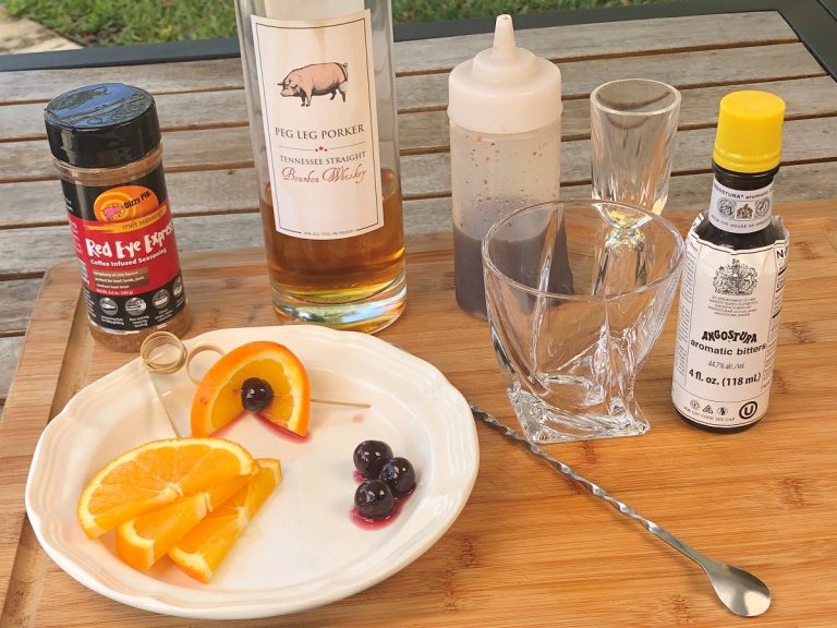 Ready to assembly Red Eye Old-Fashioned