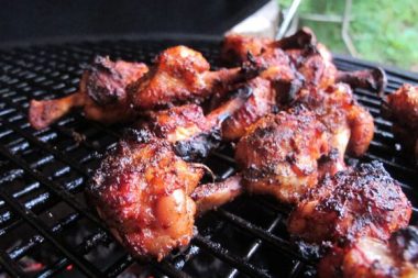 Orange ginger curry-ish wings