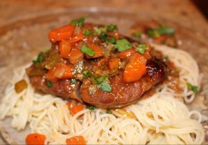 Osso BucoCombine chopped parsley with lemon zest. Sprinkle on before serving.