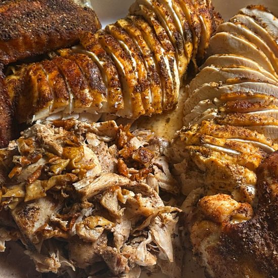 Feature image for Crispy Juicy Oven-Roasted Turkey Parts recipe
