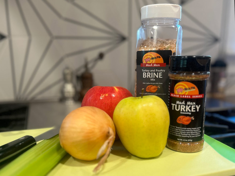 Ingredients for Crispy Juicy Oven-Roasted turkey parts recipe