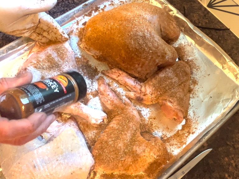 Season with Mad Max Turkey Seasoning