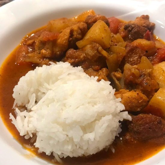 Peruvian-ish Chicken Stew