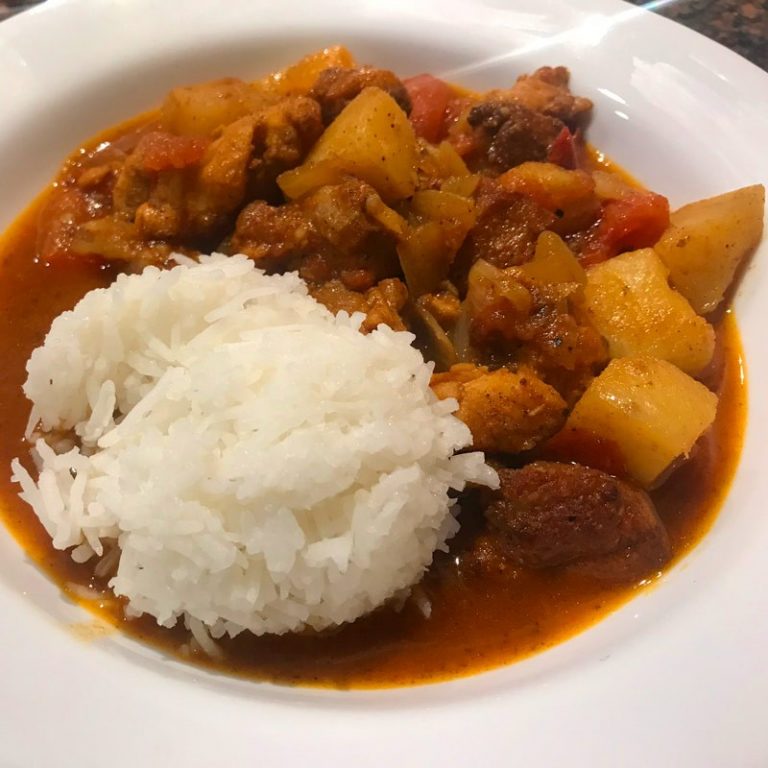 Adjust seasoning and serve