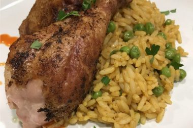 Peruvian-ish Yellow Rice