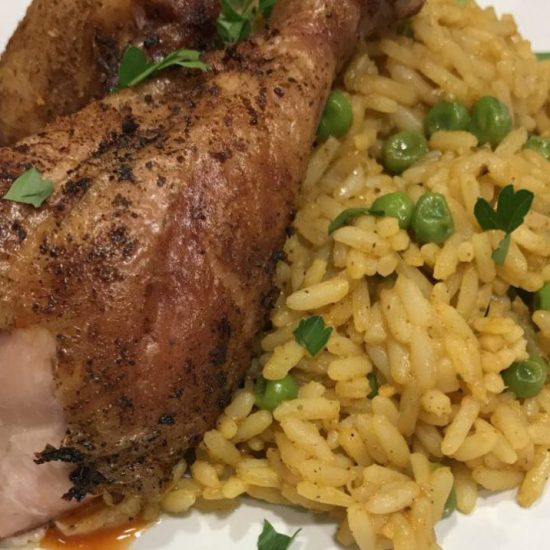 Peruvian-ish Yellow Rice