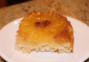 Pineapple upside down cake using Pineapple Head seasoning
