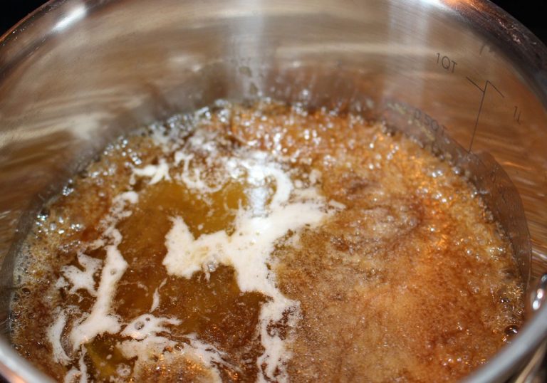 Melt butter in a pan, or in 9" x 13" pan in the oven