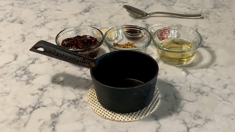 Ingredients for Fig Jam Glaze