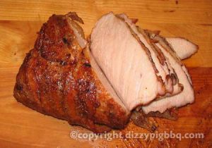 Pork Loin Roast with Dizzy Pig Crust