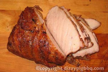 Pork Loin Roast with Dizzy Pig Crust