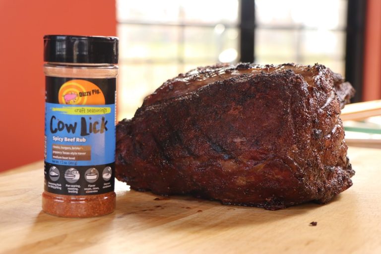 Slice Prime rib after resting