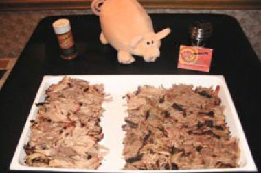 Pulled pork Dizzy Pig style