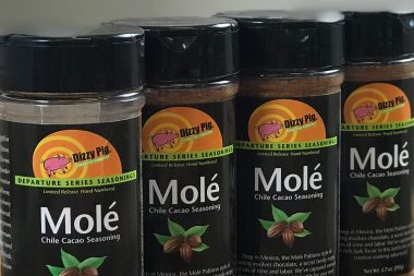 Rich with a hint of chocolate. Mole