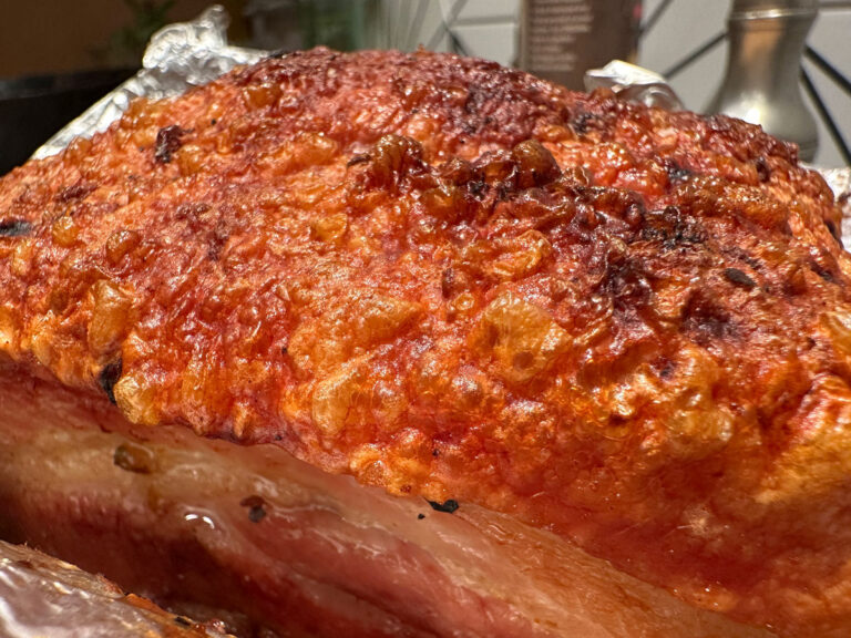 Insanely crispy cracklin' crust!