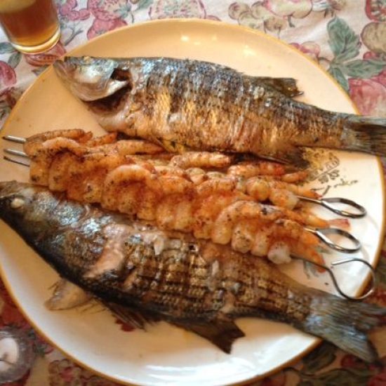 Raging River Rock Fish with Tsunami Spin Shrimp