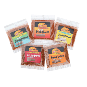 Try-me sampler-5 pack for spicy flavor seekers