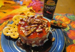 Savory Ghost Cheesecake