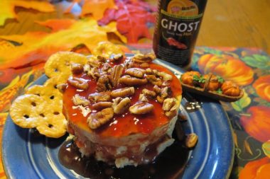 Savory Ghost Cheesecake