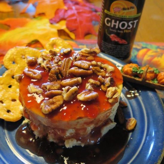 Savory Ghost Cheesecake
