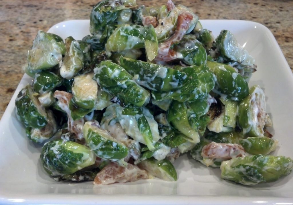 Shakin' the Tree Brussels Sprouts