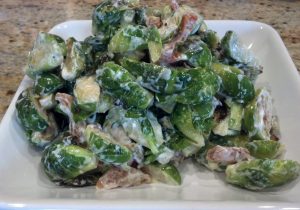 Shakin' the Tree Brussels Sprouts