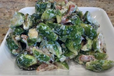 Shakin' the Tree Brussels Sprouts