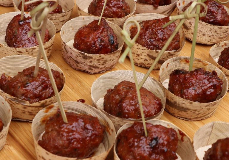 Smoked BBQ Meatballs