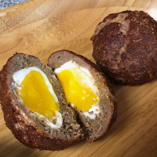 DrBBQ's Smoked Turkey Scotch Eggs