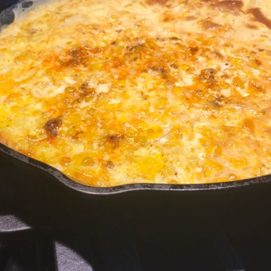 Spicy Dizzy Dust Corn Pudding