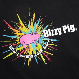 Black Splash tee-shirt - back close-up