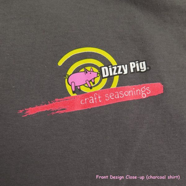 Charcoal Splash tee-shirt - front close-up