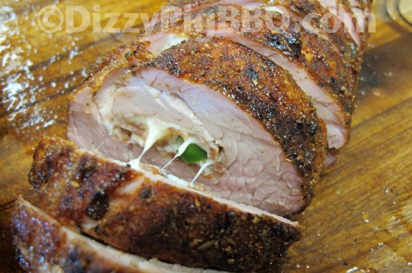 Stuffed pork tenderloin