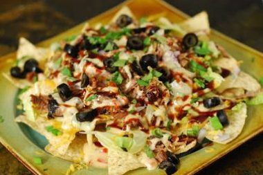BBQ nachos