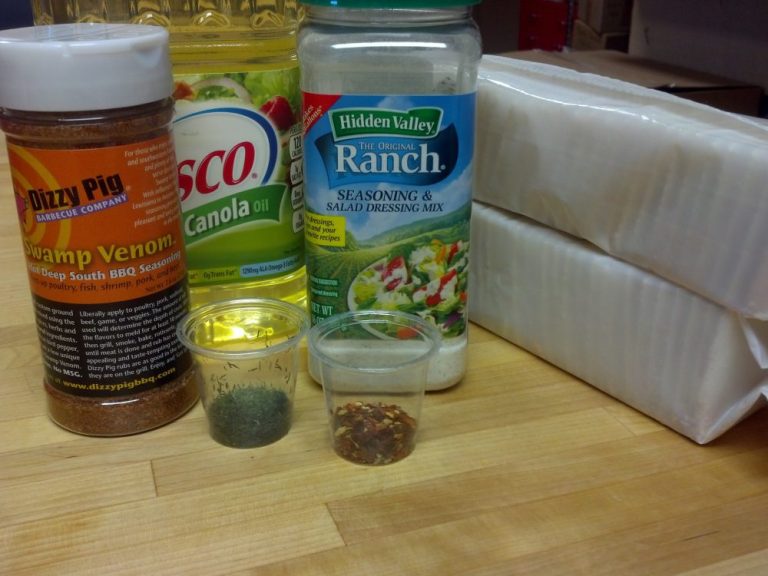 Easy ingredients for Swamp Crackers