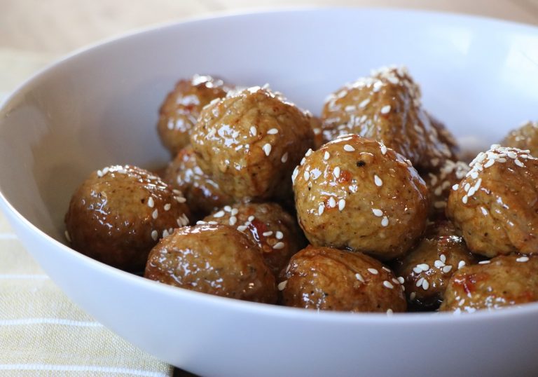 Sweet & Spicy Tropical Meatballs