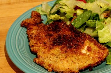 Tsunami Spin pan fried chicken