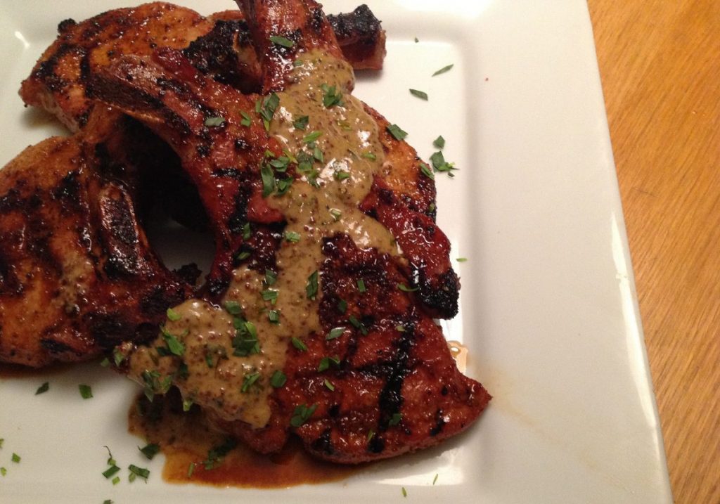 Tsunami Spin pork chops