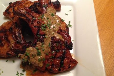 Tsunami Spin pork chops